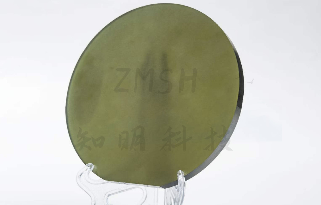 High Purity un-doped Silicon Carbide sic Wafer , 6Inch 4H-Semi Sic Silicon Carbide Substrate