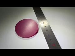 Ti+ Al2O3 사파이어 웨이퍼, 티타늄 도핑된 사파이어 크리스탈 유리 렌즈