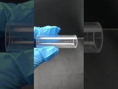 ​​맞춤형 광학 등급 사파이어 튜브 외경 2mm×내경 1.6mm×길이 6mm, 높은 환경 저항성​​