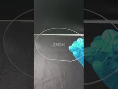 6인치 JGS2 웨이퍼 쿼츠 서브스트라트 DSP 고성능 창문용 1mmt 융합 실리카