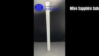 정밀 사파이어 튜브 – 광학, 유체 및 반도체 사용을 위한 광택 OD 및 접지 ID