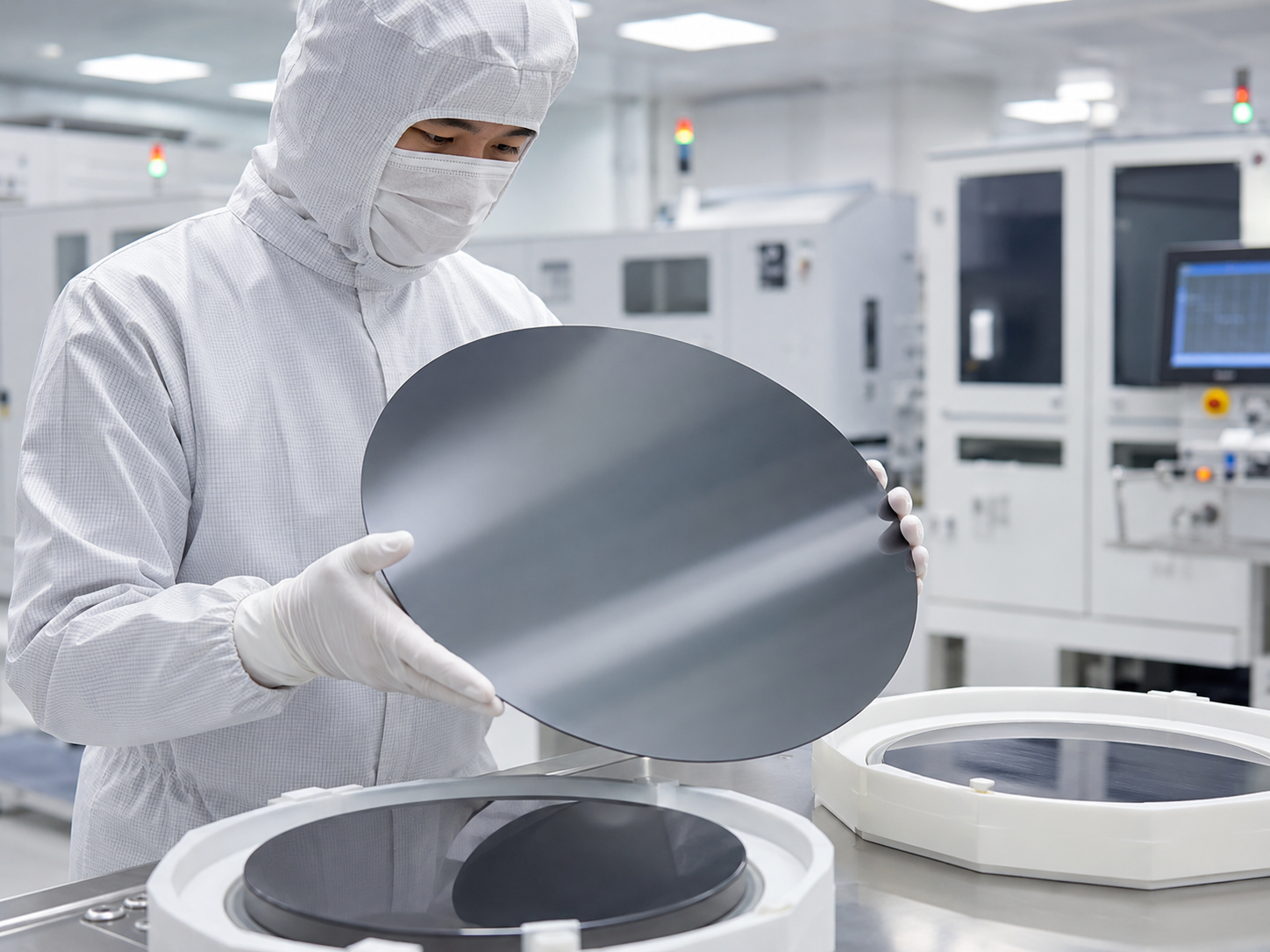 최신 회사 블로그 The 300mm SiC Wafer Race Has Begun: Silicon Carbide Enters Its Next Industrial Era