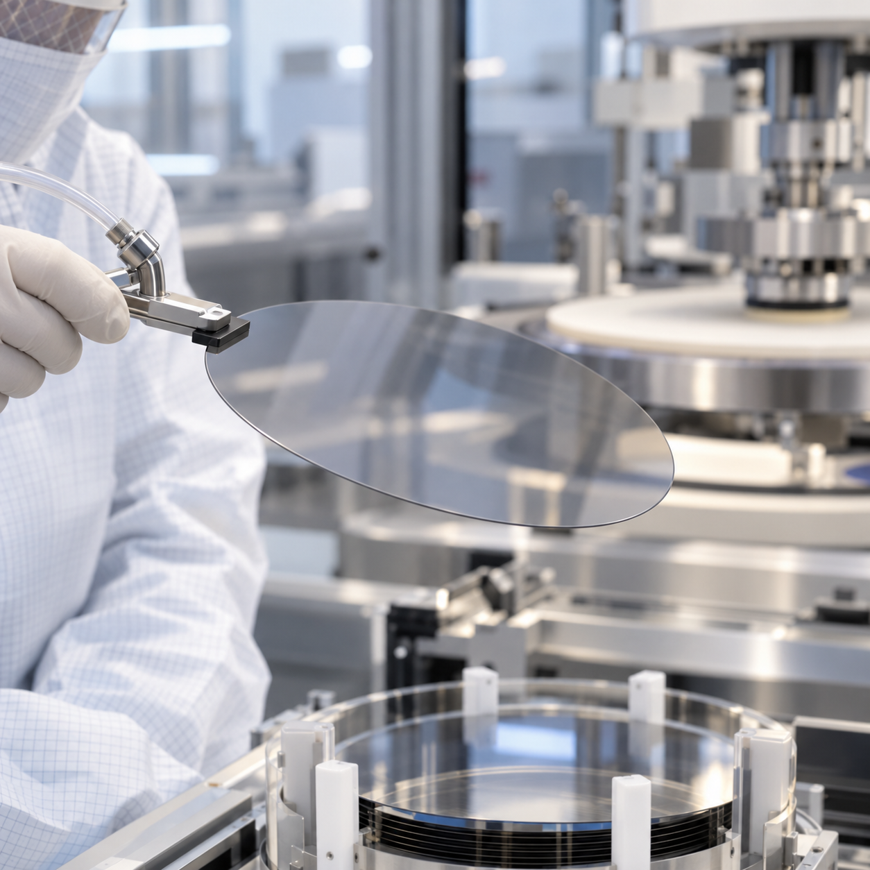 최신 회사 블로그 Ultra-Thin SiC Wafers Reach 75 μm: A New Direction for Advanced Packaging
