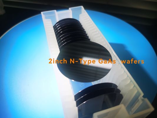 주문 4 인치 갈륨 비소 웨이퍼 갈륨 비소 기판 DSP 앤형 p 형 온라인 제조