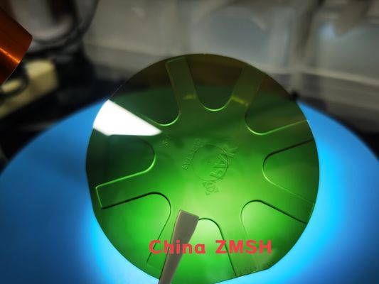 주문 2 인치 4 인치 6 인치 8Inch 탄화 규소 웨이퍼 SIC 웨이퍼 가상 조사 중요한 등급 온라인 제조