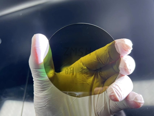 주문 주문 제작된 4H-N 타입 반 절연성 탄화규소 기판 4는 6 인치 탄화 규소 웨이퍼로 조금씩 움직입니다 온라인 제조