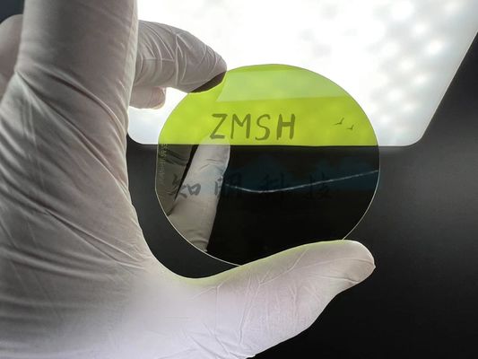 주문 330 um 두께 4H-N 타입 SiC 기판 생산 등급 Dia50.8mm  2 인치 온라인 제조