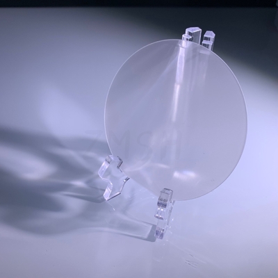 주문 100 um 200 um 300 um 650 um 두께 사파이어 웨이퍼 석영 유리 4 인치 온라인 제조