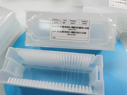 주문 A-아슈스 R-비행기 사파이어 웨이퍼 두께 0.43 밀리미터  Mos9.0 견고성 온라인 제조