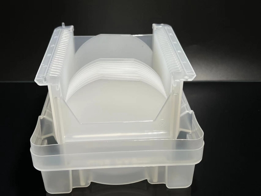 주문 알2O3 99.999% 단일 결정 4 인치 SSP/DSP Dia100mm A 평면 사피르 웨이퍼 기판 온라인 제조