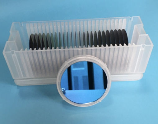 주문 4'6' AIN 실리콘 기판에 SSP DSP 반도체 웨이퍼 100nm 200nm 층 온라인 제조