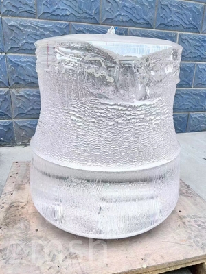 주문 KY 사파이어 크리스탈 부울 200kg 모스 경도는 9 사파이어 웨이퍼 절단 높은 투명성 온라인 제조