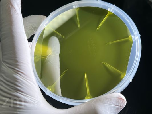 주문 4° 비축 SiC 기판 2 인치 고온 응용 부위 윗부분 웨이퍼 온라인 제조