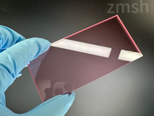 주문 Ti:레이저 기기용 사피어 창 투명 빨간색 양면 닦기 온라인 제조