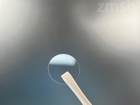 주문 작은 지름 사용자 정의 단일 결정 사피르 광 유리창 원 온라인 제조