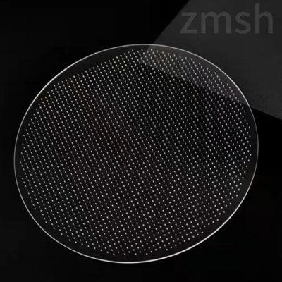 주문 TGV (Through-Glass Via) 기술 고품질의 보로실리케이트 유리 쿼츠 온라인 제조