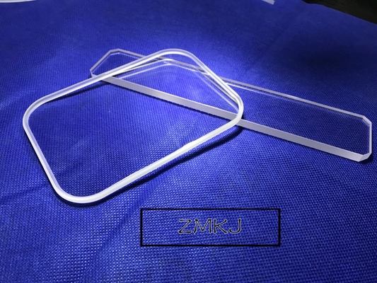 주문 정연한 장방형 사파이어 광학적인 Windows의 LED 칩을 위한 단결정 유리 온라인 제조