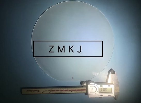 주문 8인치 Al2O3 사파이어 광학 창문 DSP 두께 0.5mm 방향 C축 온라인 제조