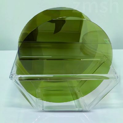 주문 실리콘 카비드 웨이퍼 8인치 200mm 폴리싱 기판 반도체 온라인 제조