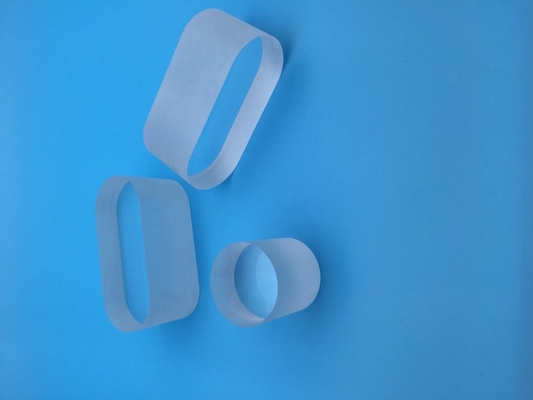 주문 방탄 덮개 유리제 사파이어 광학적인 Windows 착용 내식성 온라인 제조