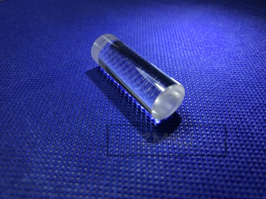 주문 모양 합성 사파이어 막대 주문을 받아서 만들어진 광학적인 지팡이 0.1 - 200mm 간격 온라인 제조