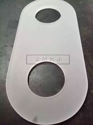 주문 단결정 유리제 렌즈, 사파이어 렌즈 99.999% 구멍을 가진 Al2O3 물자 온라인 제조