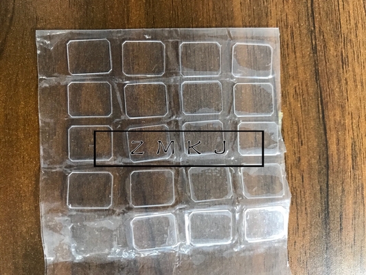 주문 두 배 측에 의하여 닦는 합성 사파이어 유리 10 x 12.3mm 0.5mm 간격 온라인 제조