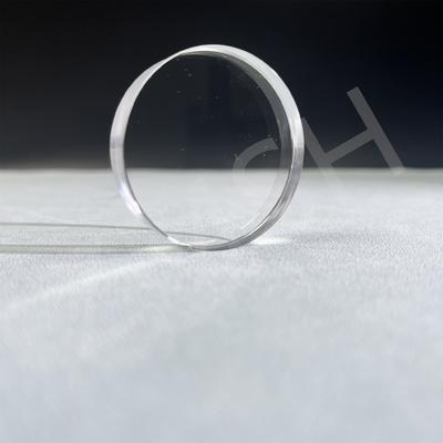 주문 사파이어 광창 Al2O3 창 디아 45mm 두께 10mm 고성능 맞춤형 온라인 제조