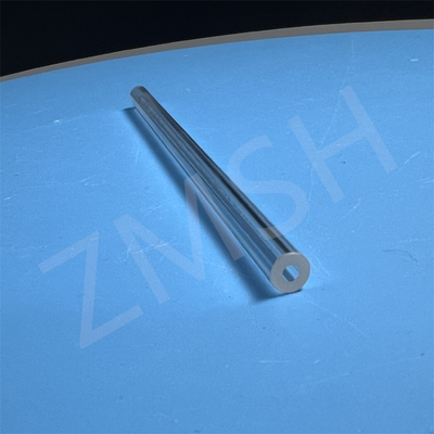 주문 사파이어 튜브 광 튜브 순수 알2O3 튜브 고 강도 투명 원본 성장 표면 온라인 제조