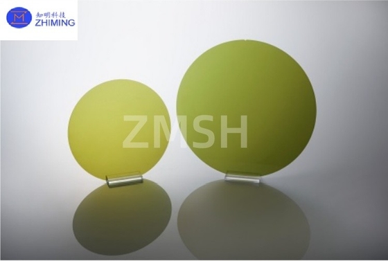 주문 시크 실리콘 탄화물 반도체 장치 다중 결정 형태 4H 6H 3C 사용자 지정 크기 5G 통신 칩 온라인 제조