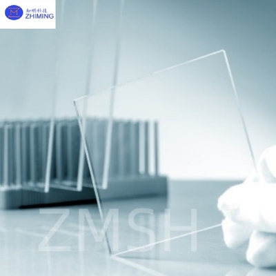 주문 ITO 전도성 가루 된 유리 기판 실험실용 인디엄 진산화 유리 10x10mmx0.7mm 8 ohm/sq 온라인 제조