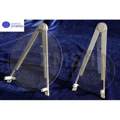 주문 TGV 사파이어 웨이퍼 뚫린 유리 기판 온라인 제조