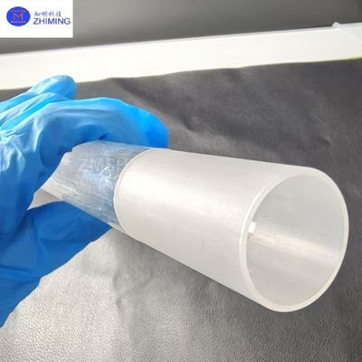 주문 사파이어 튜브 맞춤형 튜버 구성 요소 99.999% Al2O3 80%-90% 내시경 카테테러를 위한 전달성 온라인 제조