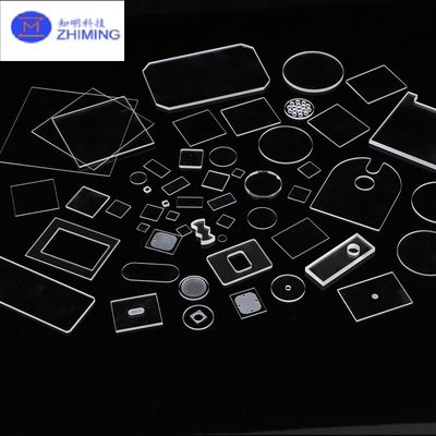 주문 고온 및 부식성 환경을 위한 맞춤형 쿼츠 유리판 JGS1/JGS2 온라인 제조