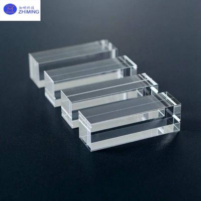 주문 맞춤형 석영 광학 유리 프리즘 UV 등급 융합 실리카 직각 프리즘 온라인 제조