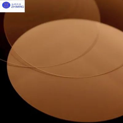 주문 6인치 지름 150mm 쿼츠 크리스탈 유리 웨이퍼 5N 순수성 SiO2 온라인 제조