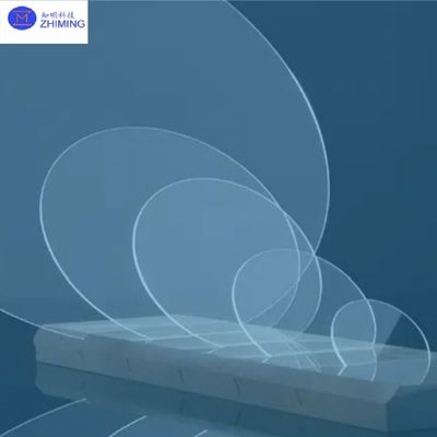 주문 맞춤형 2인치 3인치 4인치 6인치 8인치 12인치 석영 웨이퍼 투명 융합 실리카 기판 온라인 제조