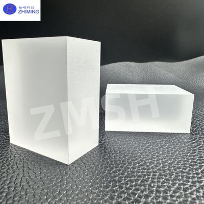 주문 사파이어 블록 40×24×52 Al2O3 99.999% 전송률≥80% 정밀 절단 온라인 제조