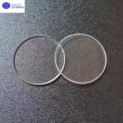 주문 석영 유리 융합 실리카 방사선 차폐 창​​ ​​JGS1/JGS2/JGS3 투명 UV 온라인 제조