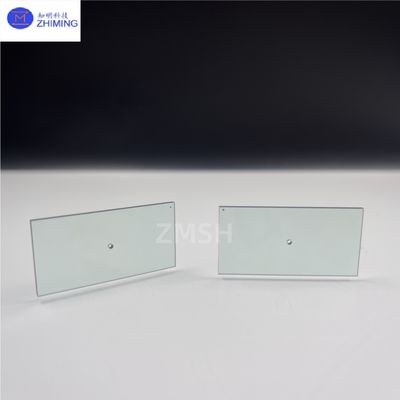 주문 맞춤형 사각 광학 윈도우 그린 모이사나이트 SiC 결정 고경도 온라인 제조