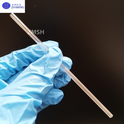 주문 광학 기기용 맞춤형 사파이어 튜브 반연마 Al₂O₃ 단결정 온라인 제조