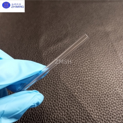 주문 맞춤형 140mm 쌍면 닦은 사피어 튜브 광학적 부품 보호 튜브 온라인 제조