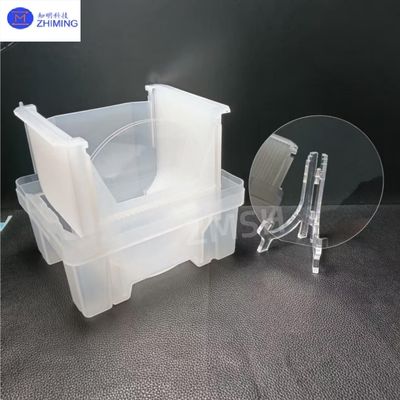 주문 6인치 JGS2 웨이퍼 쿼츠 서브스트라트 DSP 고성능 창문용 1mmt 융합 실리카 온라인 제조