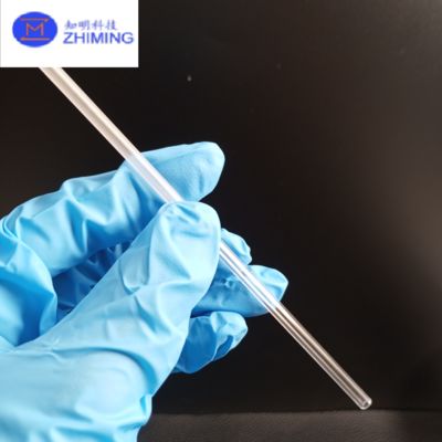 주문 고성능 광학 시스템용 맞춤형 반연마 사파이어 튜브 Al₂O₃ 단결정 온라인 제조