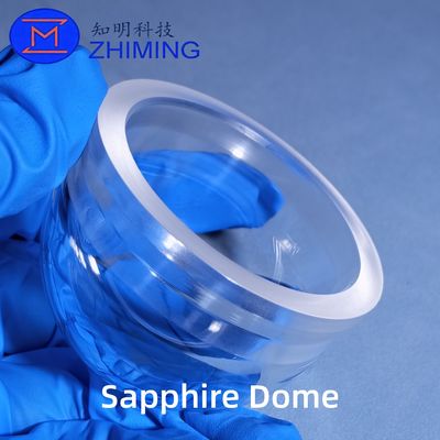 주문 Custom Sapphire Dome for Optical Applications – High-Precision, Durable & Clear 온라인 제조