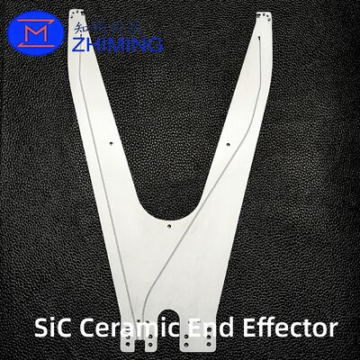 주문 웨이퍼 처리용 SiC 세라믹 엔드 에펙터 - 반도체 가공용 부식 및 열 저항성 온라인 제조