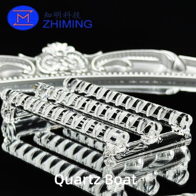주문 반도체 가공을 위한 맞춤형 디자인 쿼츠 보트 온라인 제조
