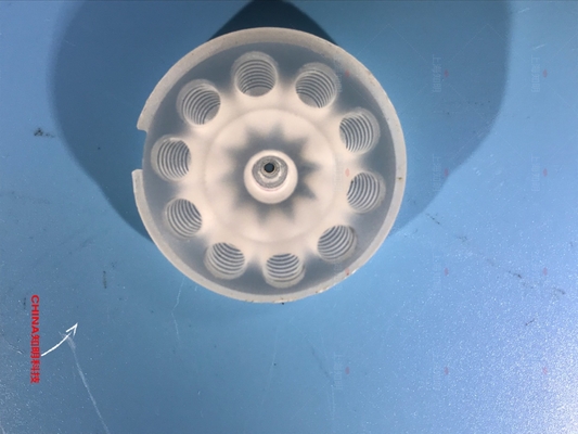 주문 나사의 회전 사파이어 수정같은 유리 액체 벨브 내식성 온라인 제조