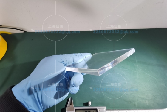 주문 무색인 6면체 사파이어 빛 광학 유리창 온라인 제조