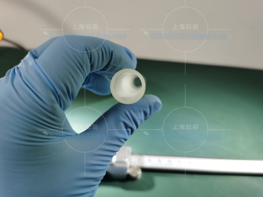 주문 거친 소재 투명한 사파이어 튜브 220 밀리미터 길이 온라인 제조